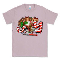 Lilac joy with baseball and christmas gift and candies Classic Tee - AdoDesignShop