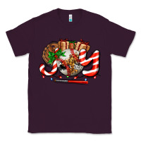 Plum joy with baseball and christmas gift and candies Classic Tee - AdoDesignShop