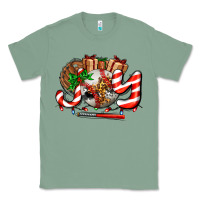 Sage joy with baseball and christmas gift and candies Classic Tee - AdoDesignShop