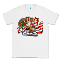 White joy with baseball and christmas gift and candies Classic Tee - AdoDesignShop