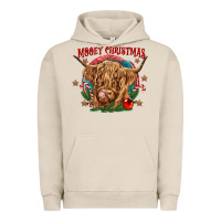 Pigment French Oak mooey christmas Urban Hoodie - CowGirlArtShop