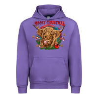 Tulip mooey christmas Urban Hoodie - CowGirlArtShop