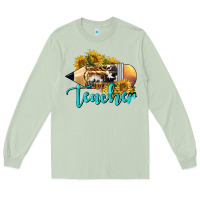 Matcha Western Teacher Pencil Long Sleeve Tee - LillyAllenDesigns