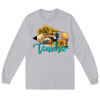 Moon Dust Western Teacher Pencil Long Sleeve Tee - LillyAllenDesigns