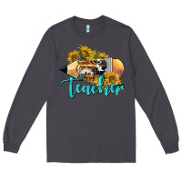 Smoke Western Teacher Pencil Long Sleeve Tee - LillyAllenDesigns
