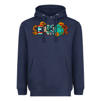 Navy senior 2025 Heavyweight Hoodie - Artiststas