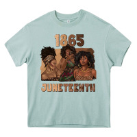 Arona 1865 juneteenth melanin with afro Heavy Core Tee - texasbilliewilder