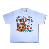 Grape Ice life is better with a yorkie Urban Heavy Tee - Jasminsmagicworld
