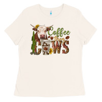 Bone coffee then cows Ladies Tee - texasbilliewilder