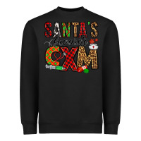 Black santa's favorite cxm Heavyweight Sweatshirt - Jasminsmagicworld
