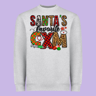Santa's Favorite Cxm Heavyweight Sweatshirt Designed By Jasminsmagicworld
