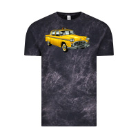 Cloud Black taxi cab Vintage Tee - Artiststas