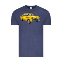 Vintage Denim taxi cab Vintage Tee - Artiststas