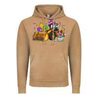 Vintage Camel mardi gras gnome bulldozer Vintage Hoodie - JahusDesignShop