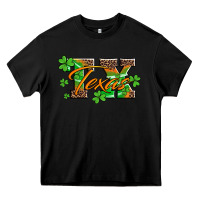 Black st patricks day texas Heavy Core Tee - Artiststas