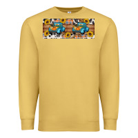 Antique Gold Fall truck Premium Sweatshirt - Artiststas