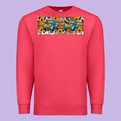 Fall Truck Premium Sweatshirt Designed By Artiststas