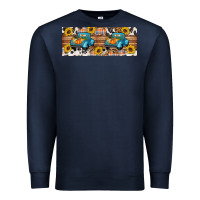 Navy Fall truck Premium Sweatshirt - Artiststas