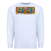 White Fall truck Premium Sweatshirt - Artiststas
