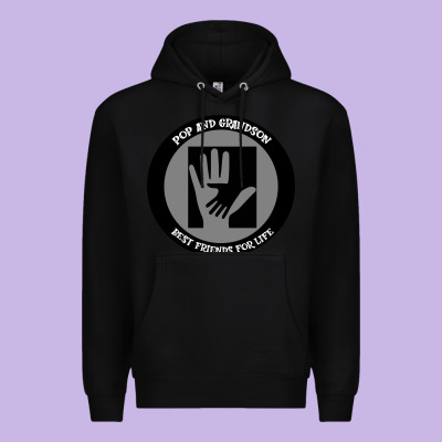Pop Pop And Grandson Best Friends For Life Premium Hoodie Designed By Bettercallsaul
