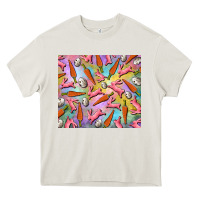 Cream Easter bunny carrot and quail egg Heavy Core Tee - RanaPortraitStore