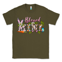 Army Green blessed mini easter Classic Tee - BarkalooDesign