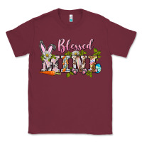 Burgundy blessed mini easter Classic Tee - BarkalooDesign