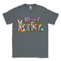 Charcoal Heather blessed mini easter Classic Tee - BarkalooDesign