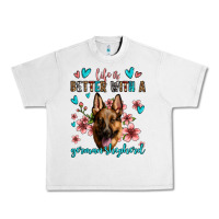 Lunar Rock life is better with a german shepherd Urban Heavy Tee - Jasminsmagicworld