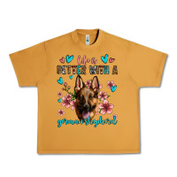Peanut Butter life is better with a german shepherd Urban Heavy Tee - Jasminsmagicworld