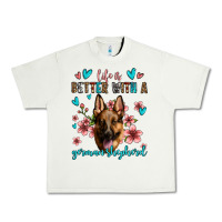 Pistachio life is better with a german shepherd Urban Heavy Tee - Jasminsmagicworld