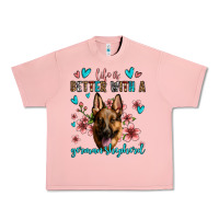Life Is Better With A German Shepherd Urban Heavy Tee | Teevron