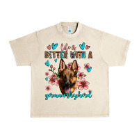 Sandshell life is better with a german shepherd Urban Heavy Tee - Jasminsmagicworld