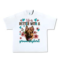 White life is better with a german shepherd Urban Heavy Tee - Jasminsmagicworld