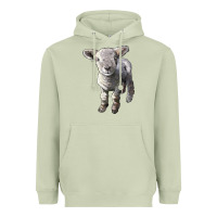 Matcha southdown baby sheep Heavyweight Hoodie - LillyAllenDesigns
