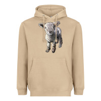 Mushroom southdown baby sheep Heavyweight Hoodie - LillyAllenDesigns