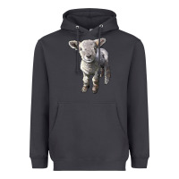 Smoke southdown baby sheep Heavyweight Hoodie - LillyAllenDesigns