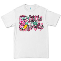 White little miss 5th grade Premium Tee - Zillion Design Studio