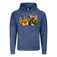 Vintage Denim little debbie tree cakes bulldozer Vintage Hoodie - JahusDesignShop