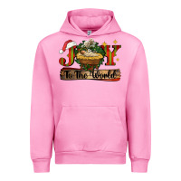 Fuchsia Pink joy to the world Urban Hoodie - CowGirlArtShop