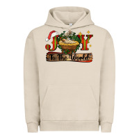 Pigment French Oak joy to the world Urban Hoodie - CowGirlArtShop