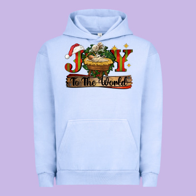 Joy To The World Urban Hoodie Designed By Cowgirlartshop