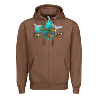Chestnut perfectly imperfect Zipper Hoodie - NancyCooperArtShop