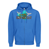 True Royal perfectly imperfect Zipper Hoodie - NancyCooperArtShop
