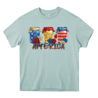 Arona america mason jar Heavy Core Tee - Zillion Design Studio