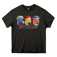 Asphalt america mason jar Heavy Core Tee - Zillion Design Studio