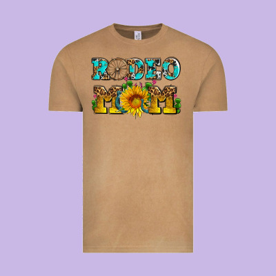 Rodeo Mom Vintage Tee Designed By Adodesignshop