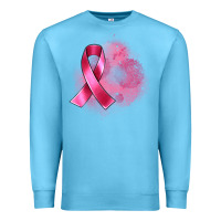 Ocean Blue breast cancer custom name Premium Sweatshirt - Artiststas