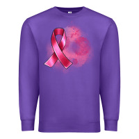 Purple breast cancer custom name Premium Sweatshirt - Artiststas