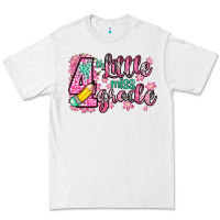 White little miss 4th grade Premium Tee - Zillion Design Studio